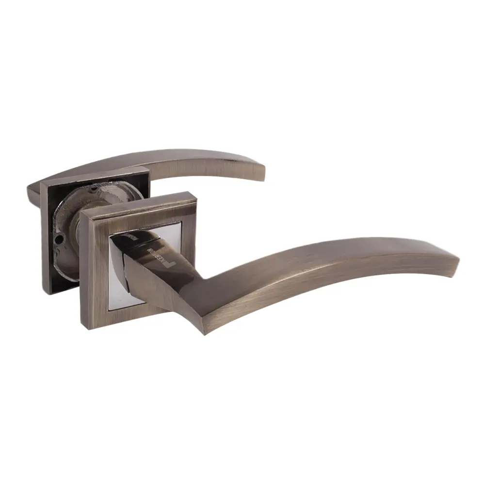 Ручка дверная на розетке Puerto, цвет бронза STLM-2027990 - Вид №1