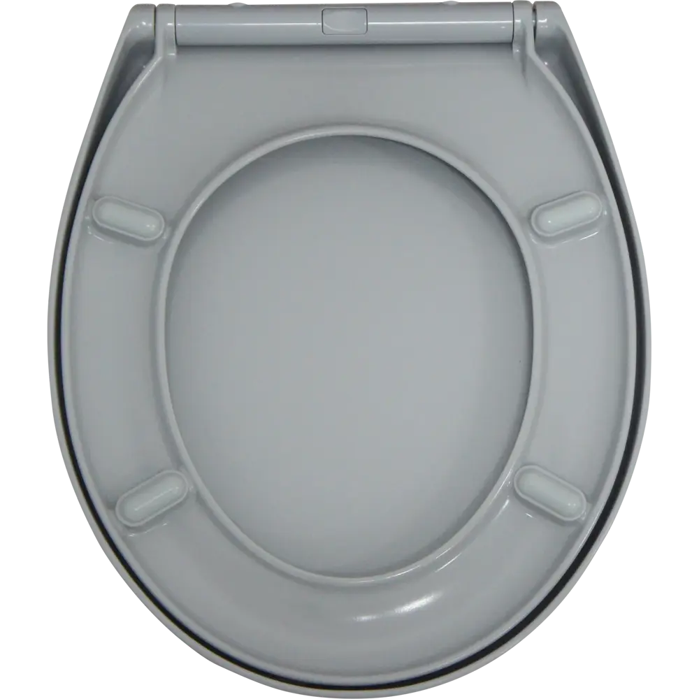 Сиденье для унитаза KONSENSA Силла с микролифтом цвет серый STLM-2083357 - Вид №4