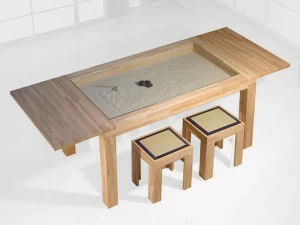 Cinius Прямоугольный раздвижной деревянный стол Zen