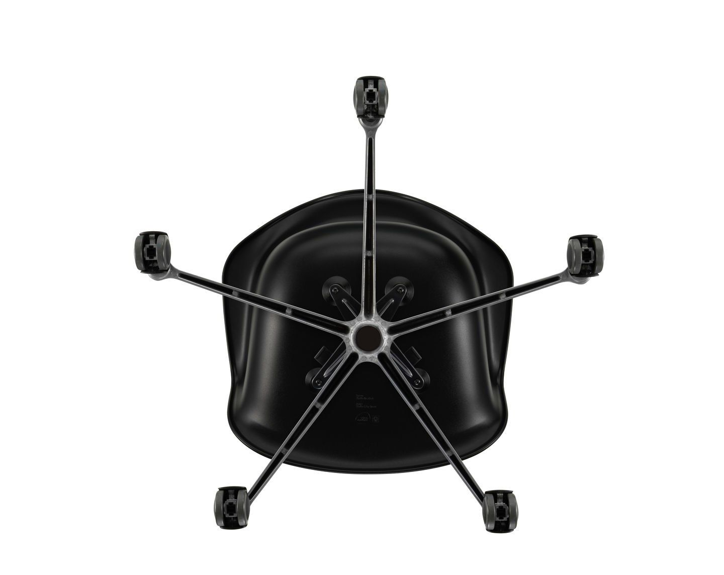 Ткань поворотный операционный офисный стул с подлокотниками VITRA Eames Plastic Chair ARCH-00120962 - Вид №16