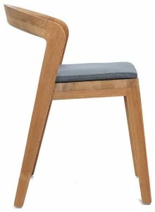 Wildspirit Садовый стул из тика со встроенной подушкой Play