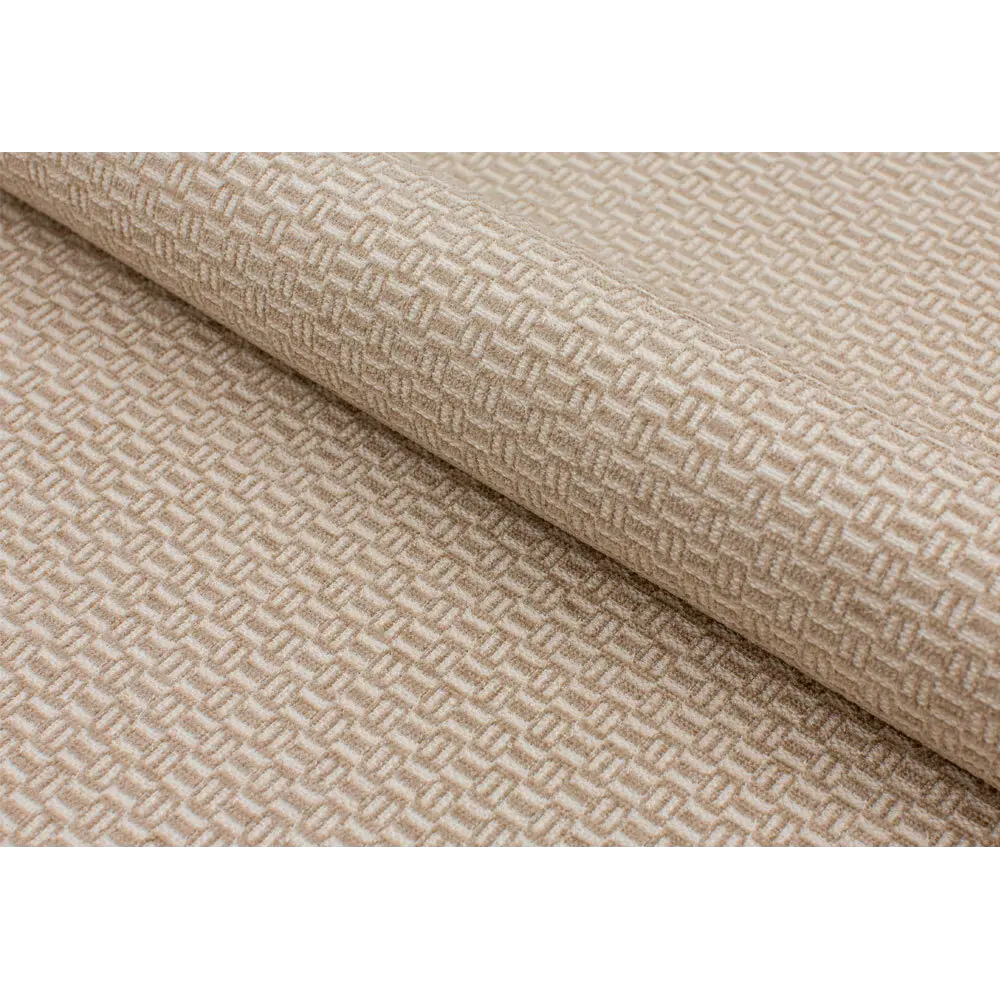 Ткань 1 п/м Шенилл Viola Плейн 140 см цвет бежевый AMETIST STLM-2088544