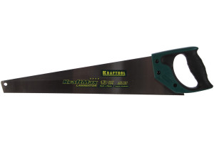 16153768 Ножовка EXPERT KraftMax LAMINATOR, специальный закаленный зуб, быстрый и точный рез, 13/14 TPI, 500мм 15225-50 KRAFTOOL