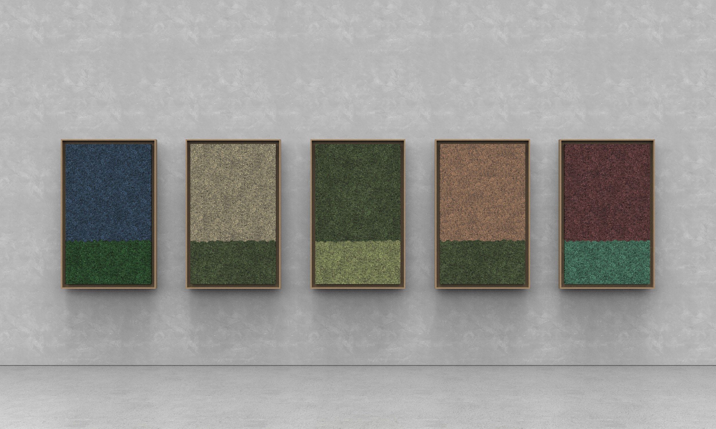 Акустическая панель из мха GREENMOOD FRAMED HARMONY ARCH-00128753 - Вид №9