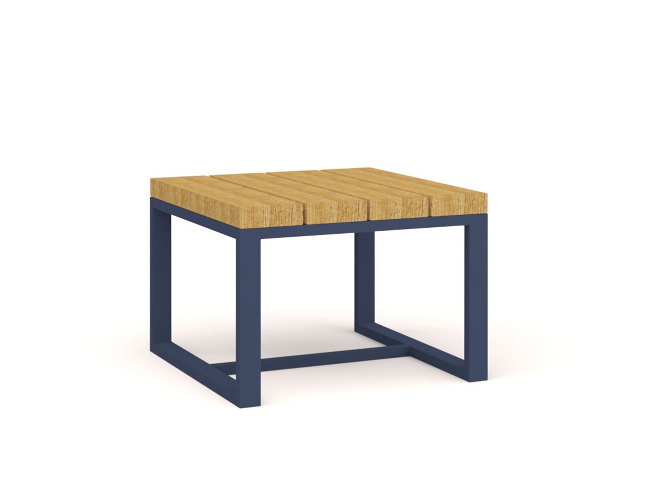 Прямоугольный садовый столик из алюминия и дерева 10Deka ARCH-00124407 - Вид №1