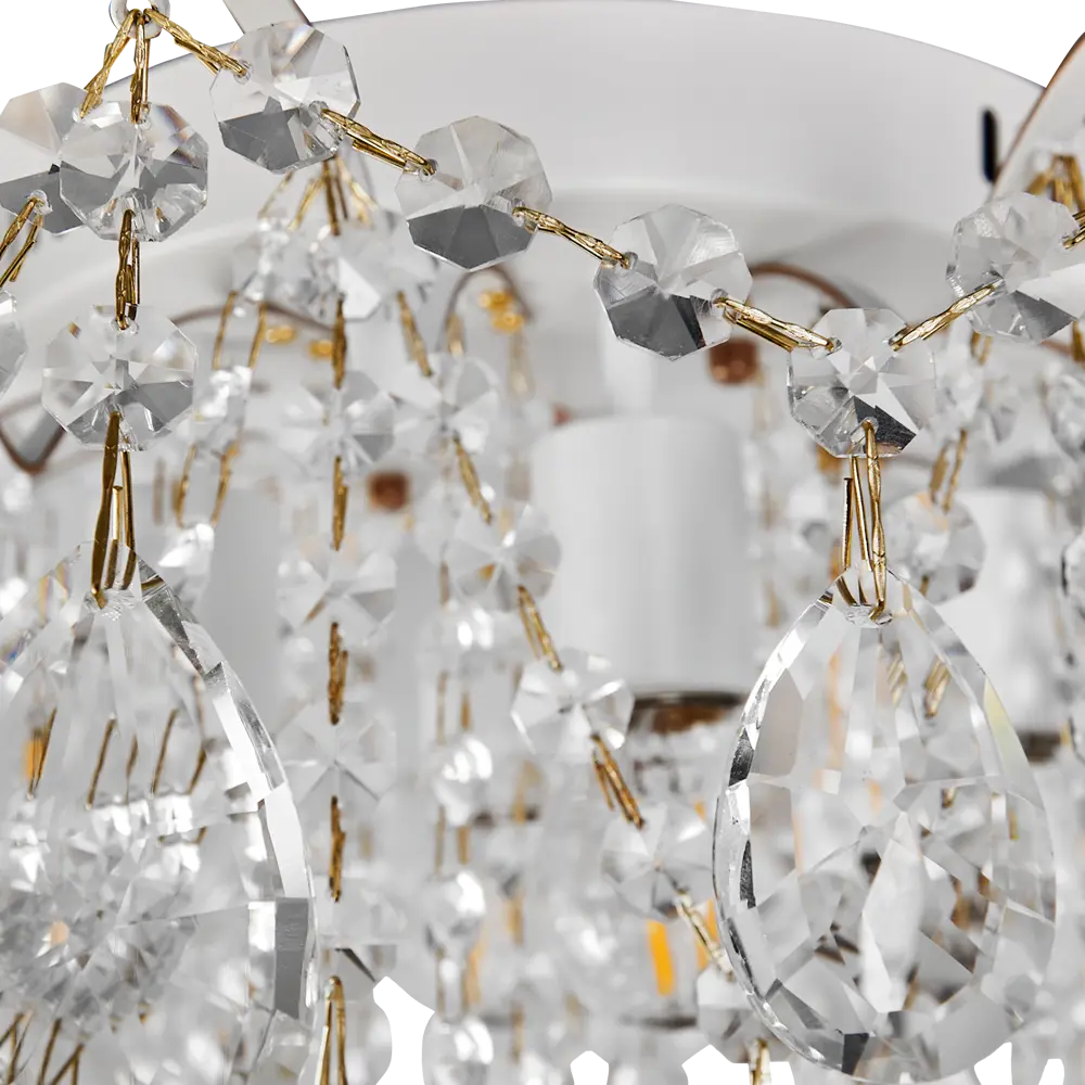 Люстра потолочная хрустальная Escada 1126/6, 6 ламп, 22 м², цвет белый STLM-2126789 - Вид №7