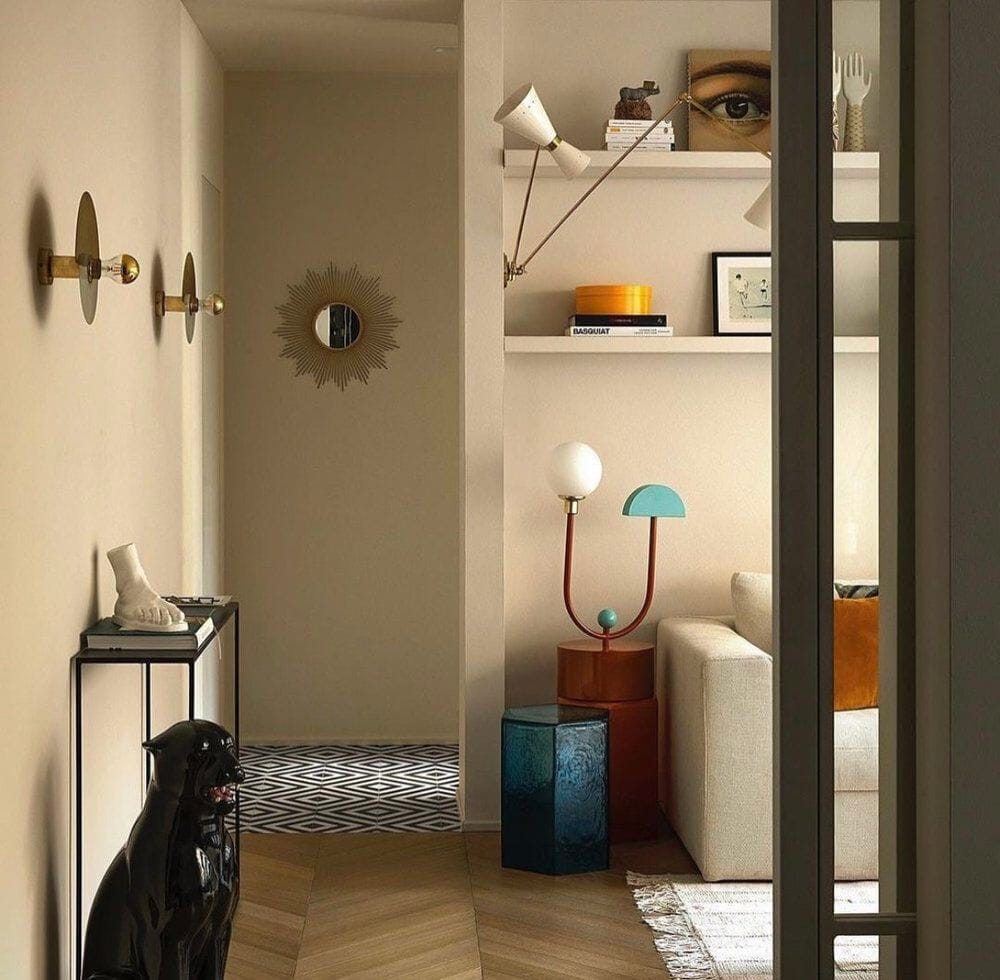 Металлическая светодиодная настольная лампа DOVAIN STUDIO ARCH-00028312 - Вид №3