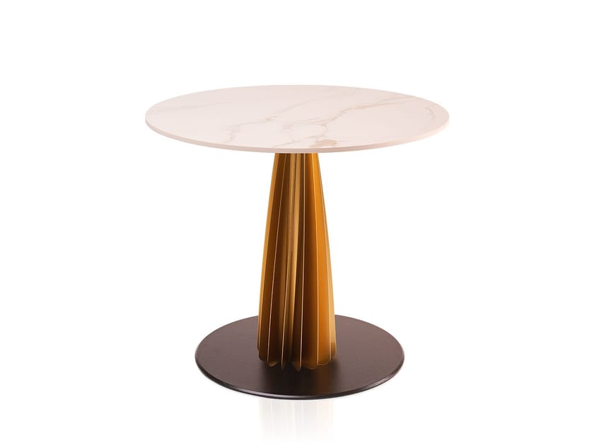 Круглый стальной стол Vela Arredamenti лопата ARCH-00068856