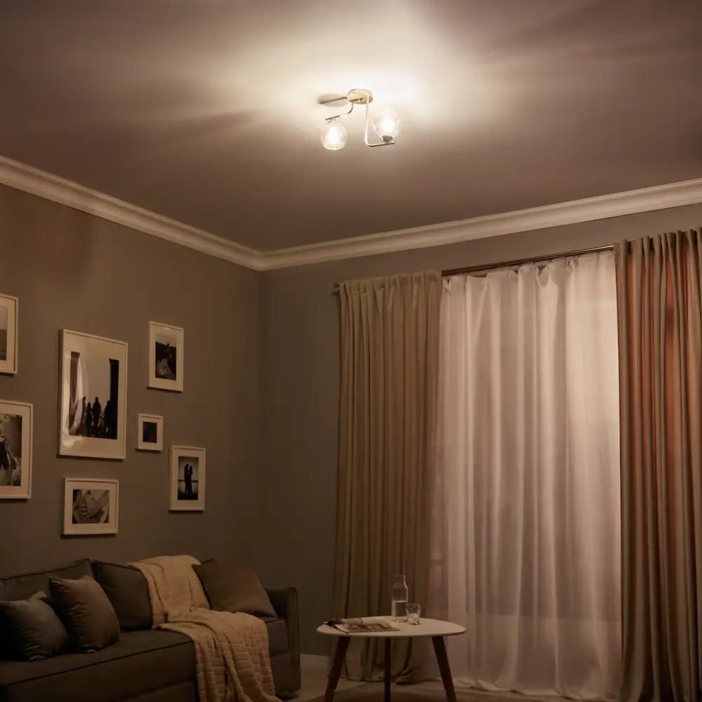 Люстра подвесная 1134/2 2 лампы цвет золотой Escada STLM-2019441 - Вид №11