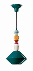 FERROLUCE Подвесной светильник из керамики Lariat C2510