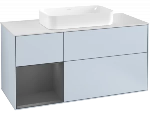 Villeroy&Boch Тумба под раковину Прямоугольная версия F291GKHA Finion Cloud Matt Lacquer