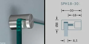 SPH18-30Set Комплект держателей зеркал PHOS