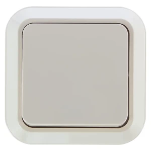 Выключатель накладной Makel SivaUstu 1 клавиша, цвет кремовый