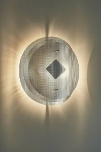 Thierry Vidé design Настенный светильник из нержавеющей стали Eclipse
