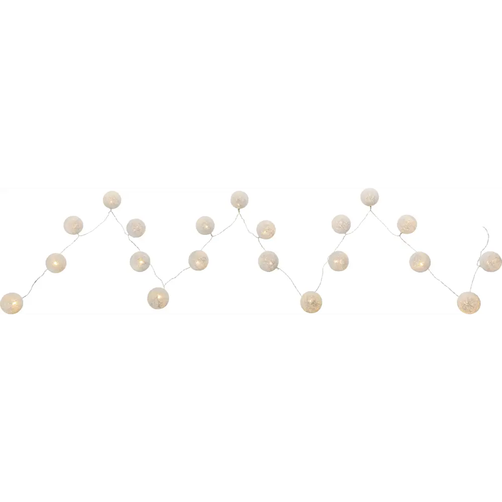 Гирлянда светодиодная 20х0.03 Вт 4.5 В, цвет белый Globo STLM-2068934