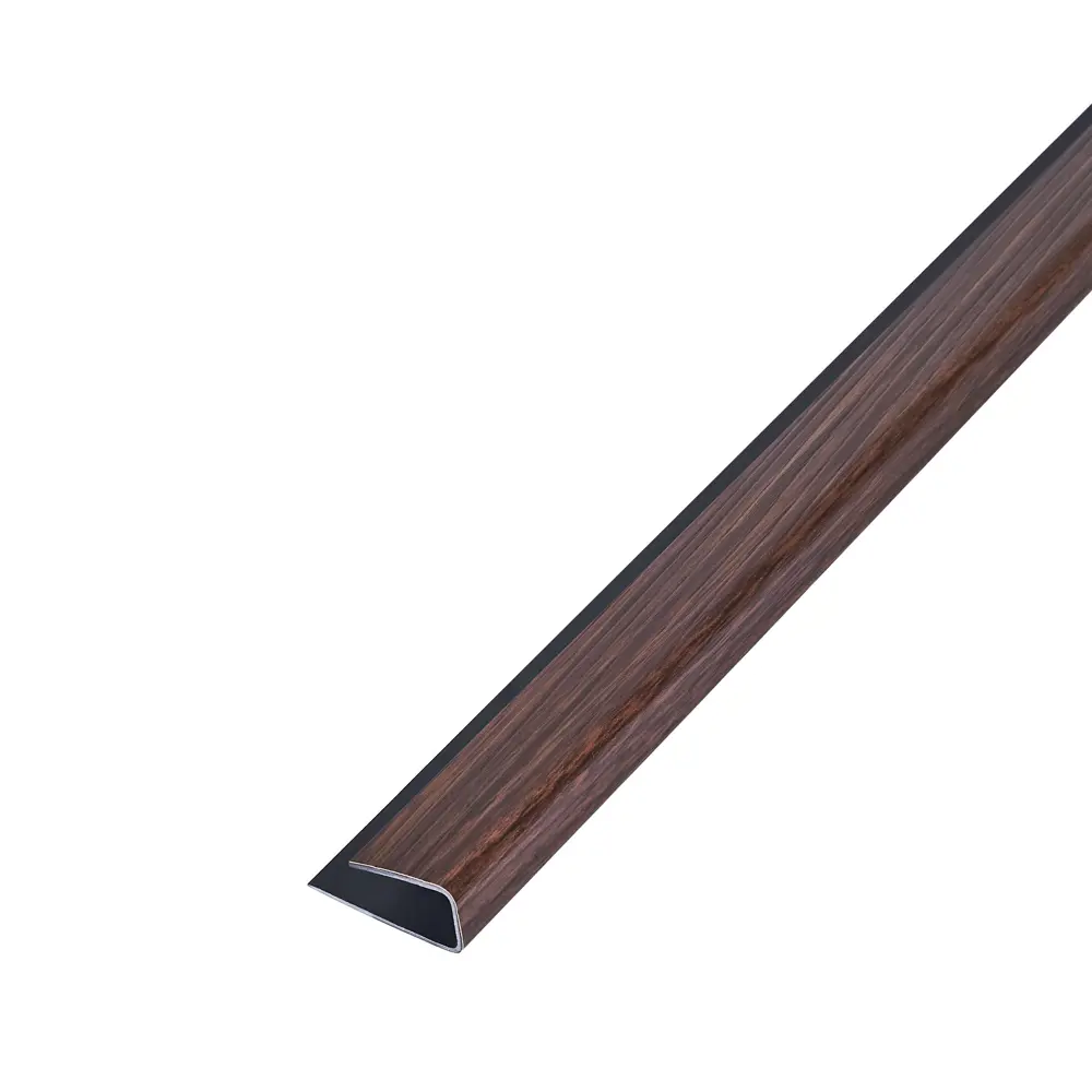 Профиль ПВХ 12x25x2700 мм цвет венге 89346070 STLM-2083556 POLIPLAST  - Вид №1