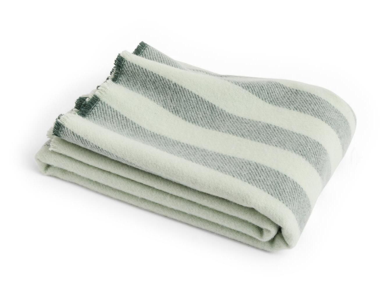 Шерстяное полосатое одеяло Hay DUO THROW ARCH-00143549 - Вид №2