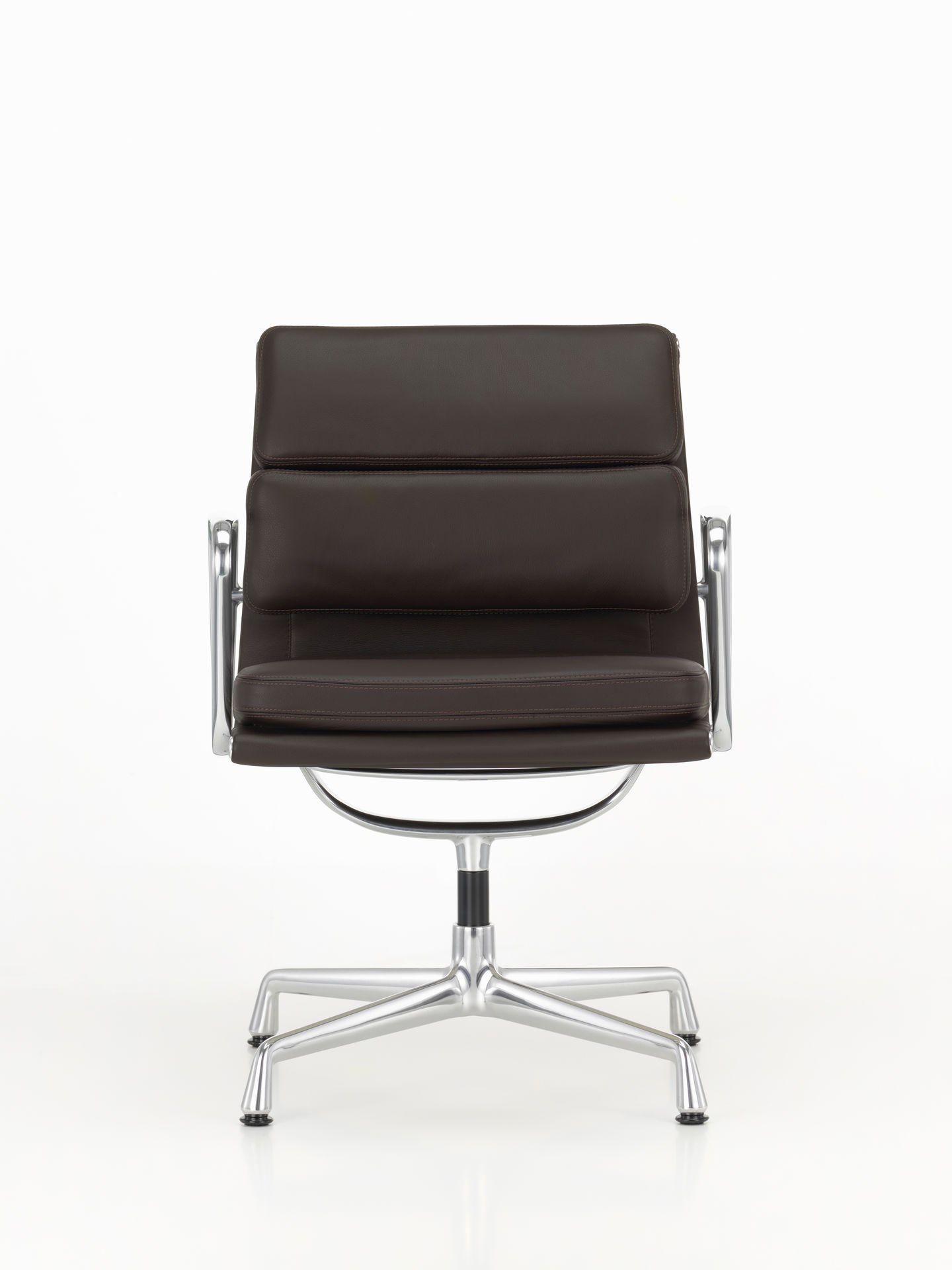 Кожаный стул с подлокотниками VITRA Eames Soft Pad Group ARCH-00088842 - Вид №70