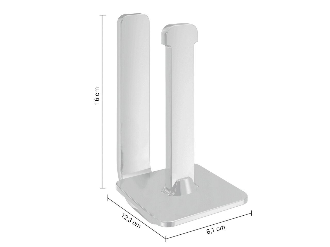 Металлический запасной держатель рулона GEDY ARCH-00145031 - Вид №3