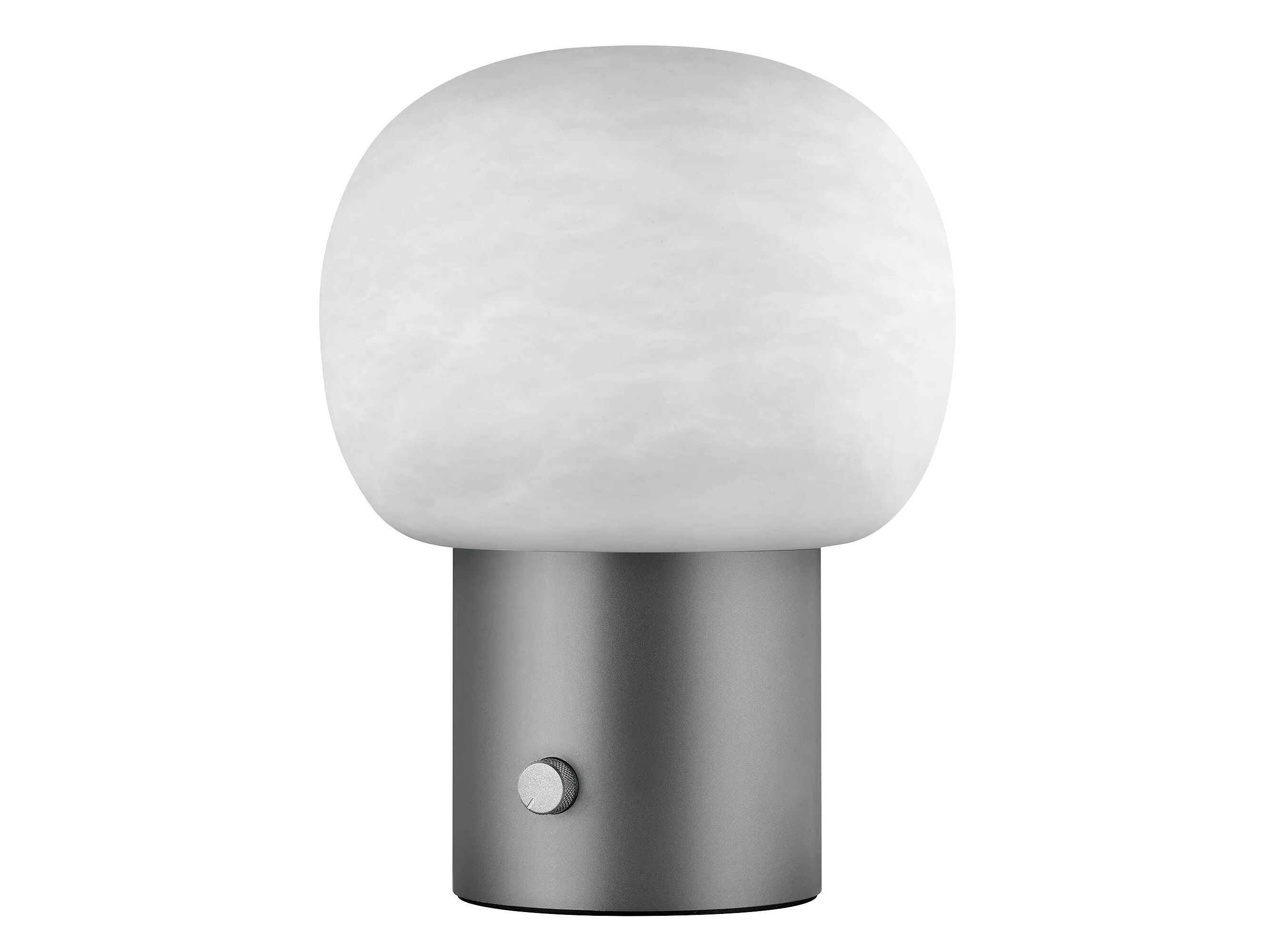 Светодиодная настольная лампа из алебастра и алюминия blomus IRIS Ø24 ARCH-00038432 - Вид №2