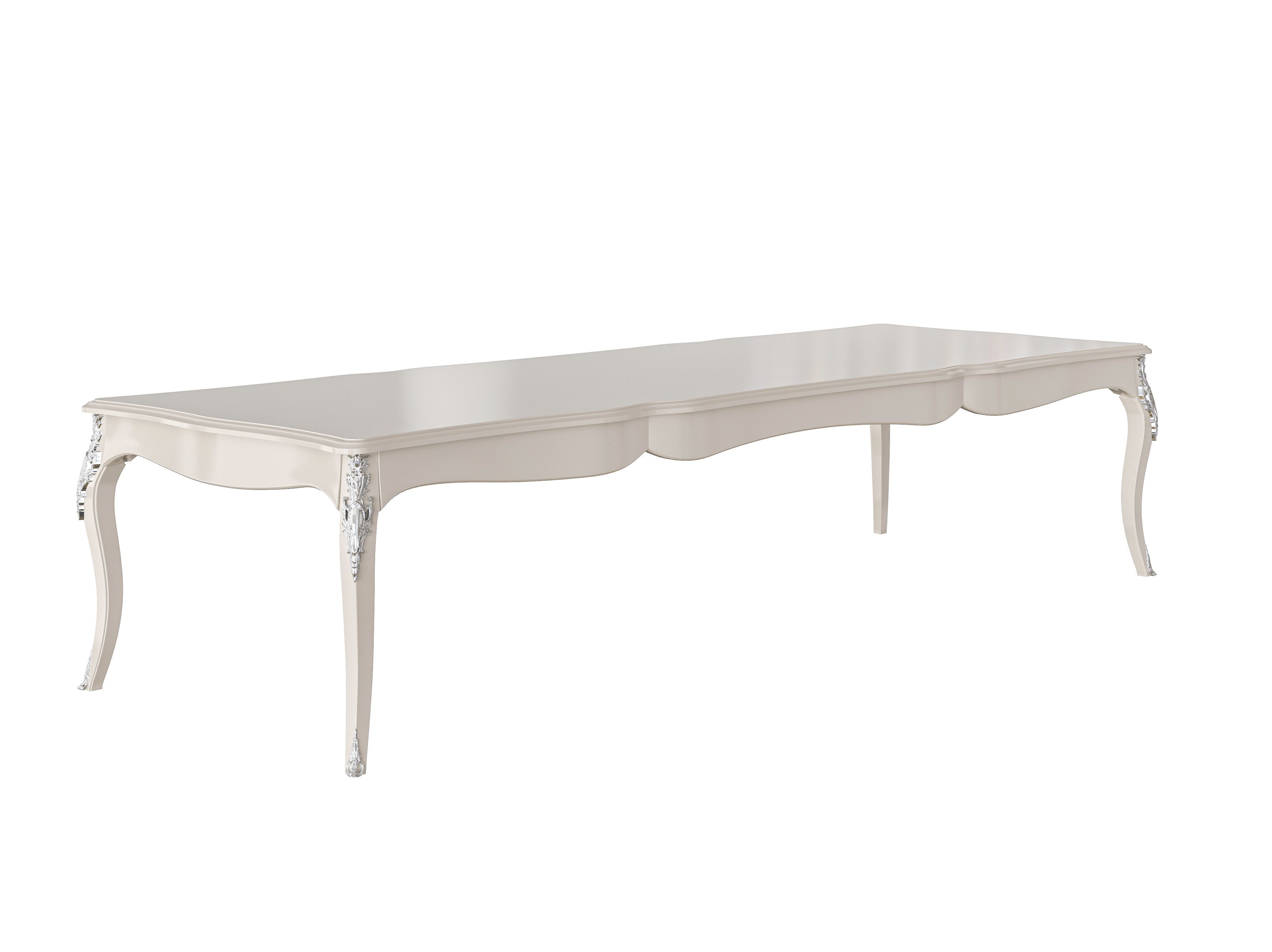 Прямоугольный обеденный стол из бука Modenese Luxury Interiors 21123 / 21125 / 21128 ARCH-00085179 - Вид №7