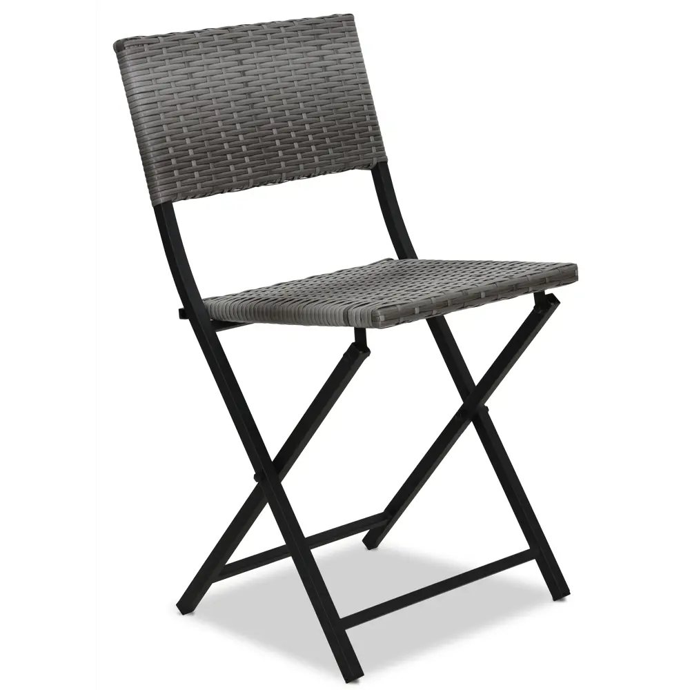 Стул складной Zena 46x102 см пластик серый Santreyd нет STLM-2145401 - Вид №2