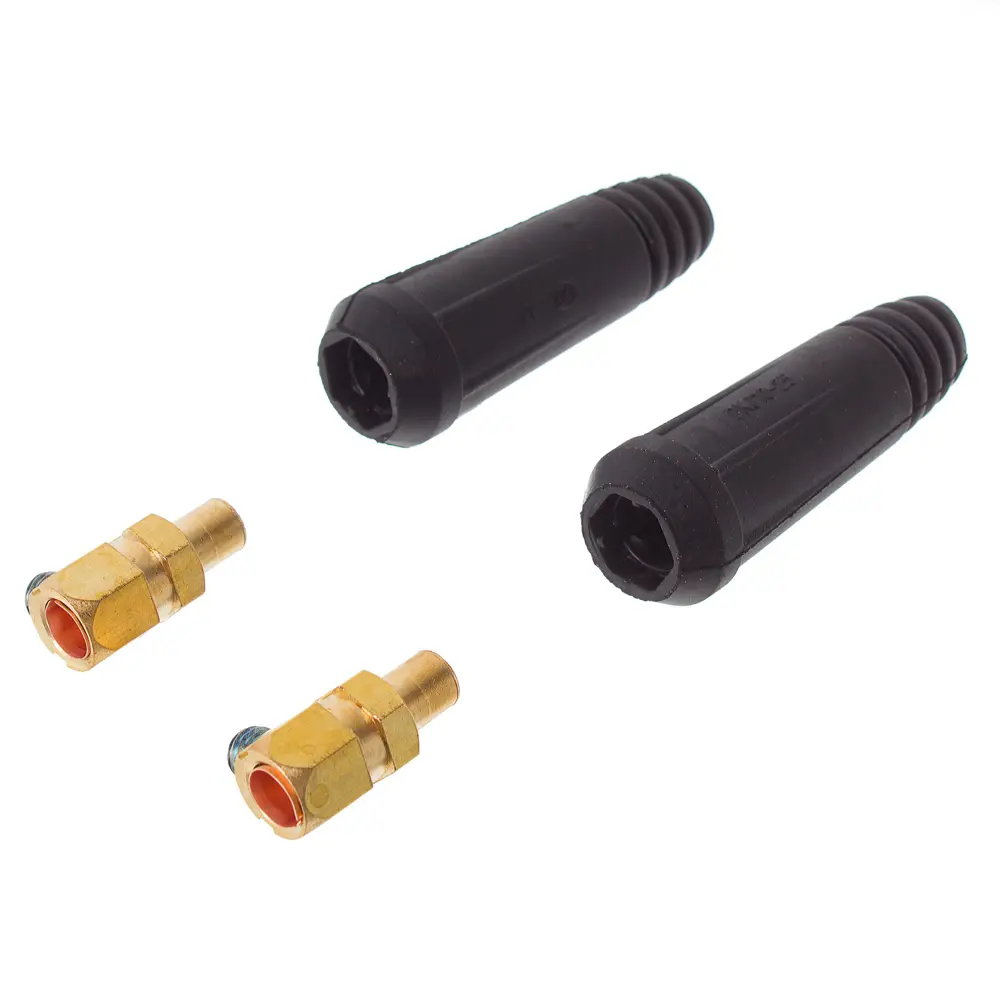 СВАРИС Вилка кабельная 25 мм² для сварочного оборудования (2 шт) 12691830 STLM-1533673