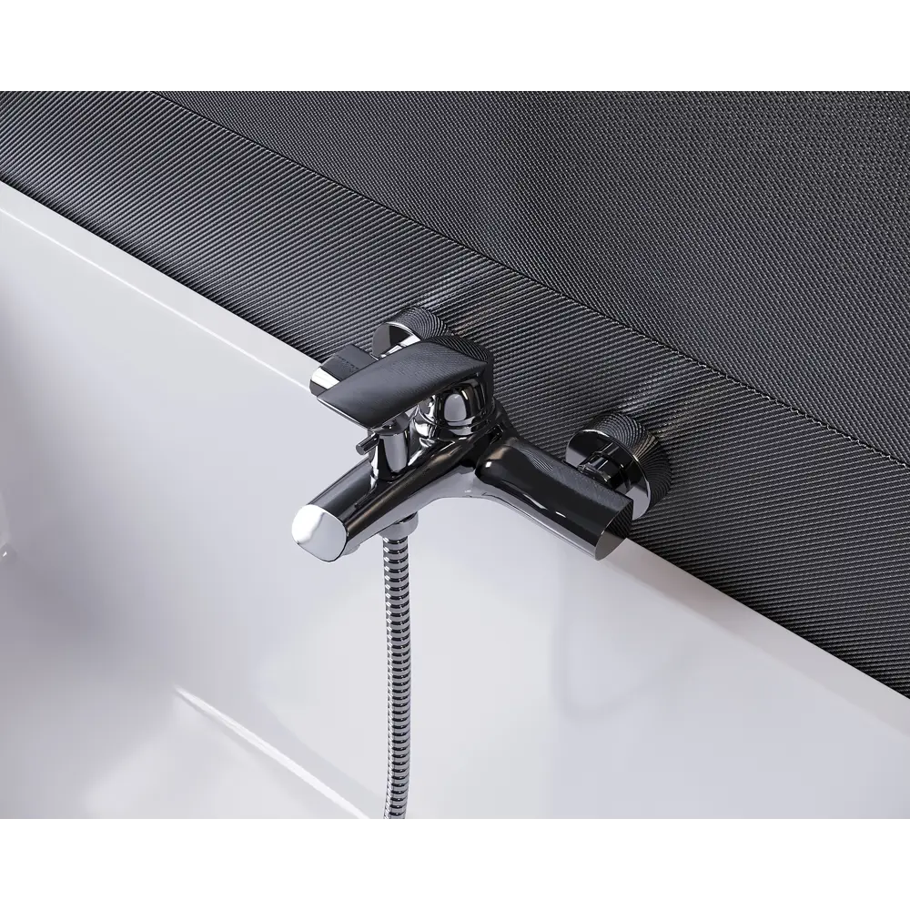 Смеситель для ванны Paini Atomix однорычажный цвет хром STLM-2107223 - Вид №2