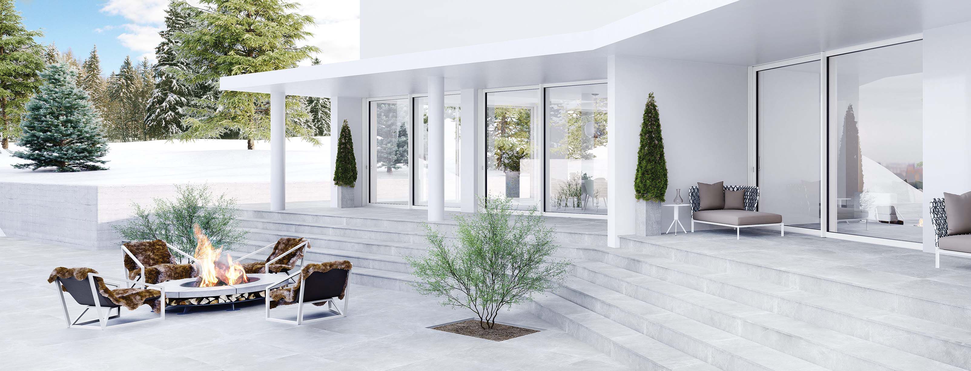 Алюминиевое раздвижное окно D&V Serramenti ASE 80 HI ARCH-00019422 - Вид №2