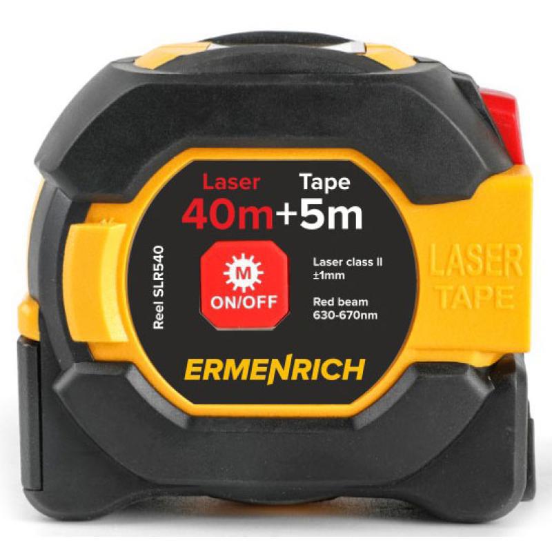 91020235 Рулетка с лазерным дальномером Ermenrich 81878 STLM-0444333 ERMENRICH (ЭРМЕНРИХ)