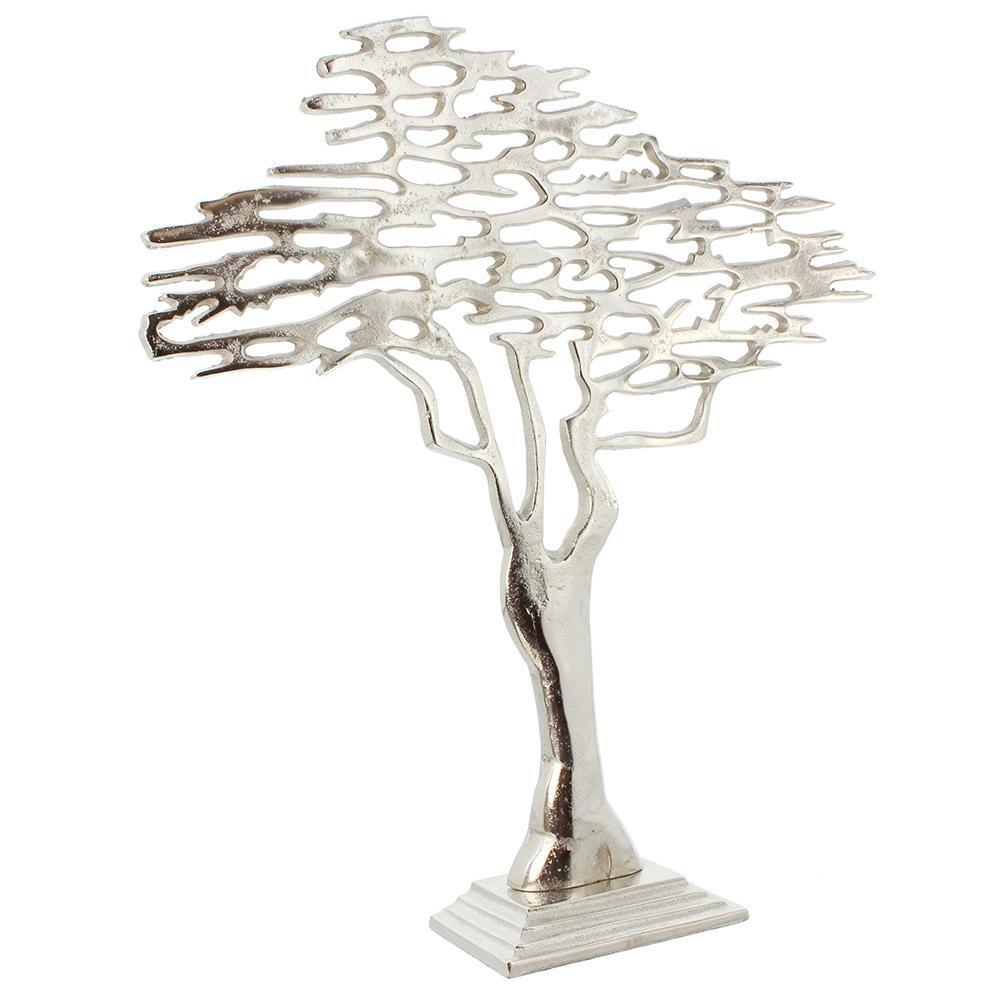 90014756 Декоративный предмет Серебряное дерево 05901 STLM-0086074 FRANK
