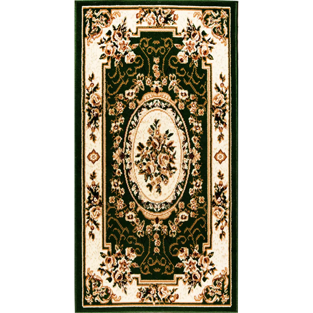 Ковер полипропилен Лагуна 5444 Y 150x190 см цвет зеленый MERINOS STLM-2159258