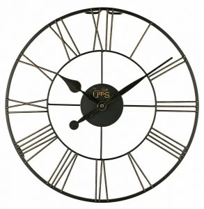 Часы настенные черно-золотые Tomas Stern 9066 TOMAS STERN ДИЗАЙНЕРСКИЕ 00-3872794 Золото