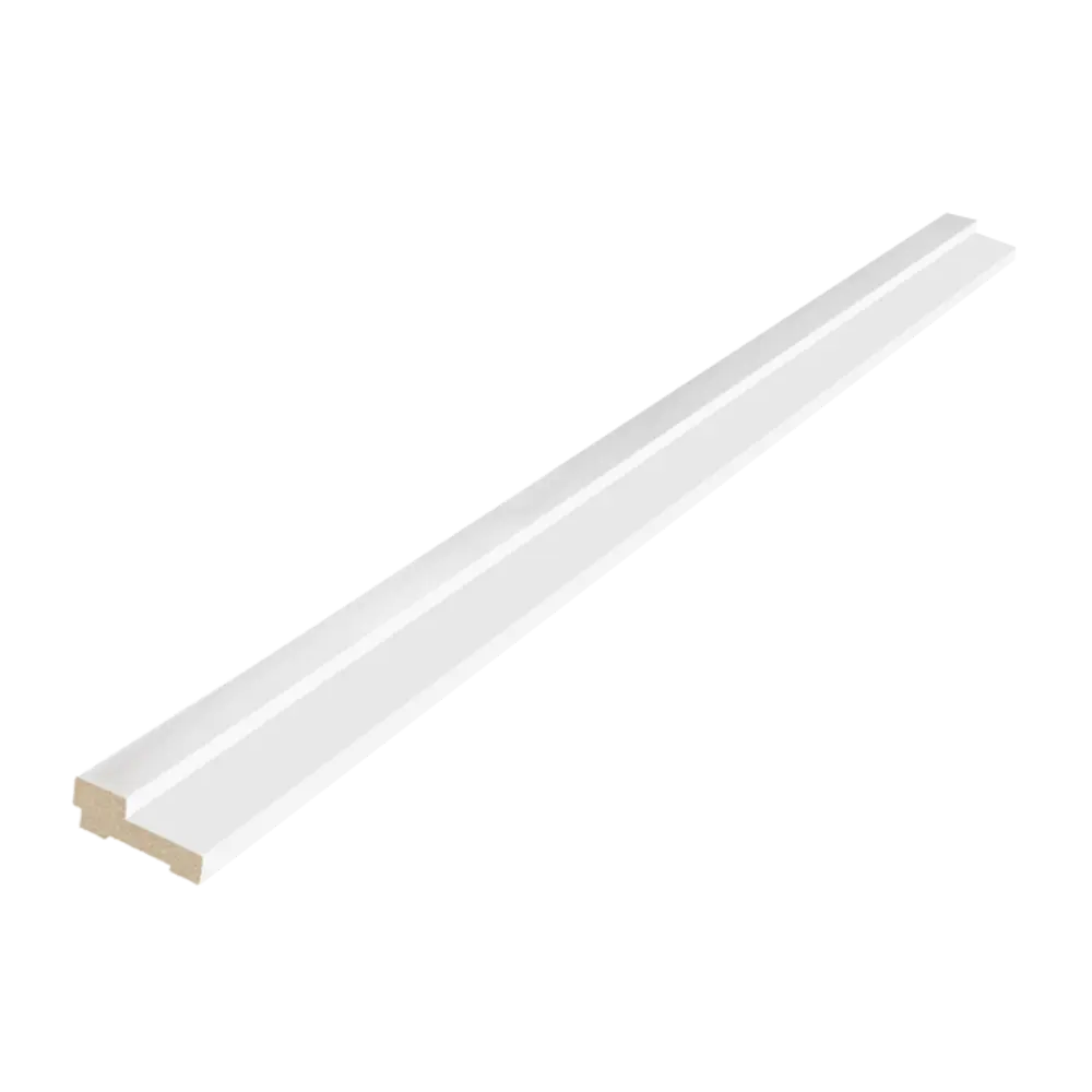 Порог ЛЦ/Классик 1035x70x26 мм финиш-бумага ламинация цвет белый CASAPORTE STLM-2137910 - Вид №1