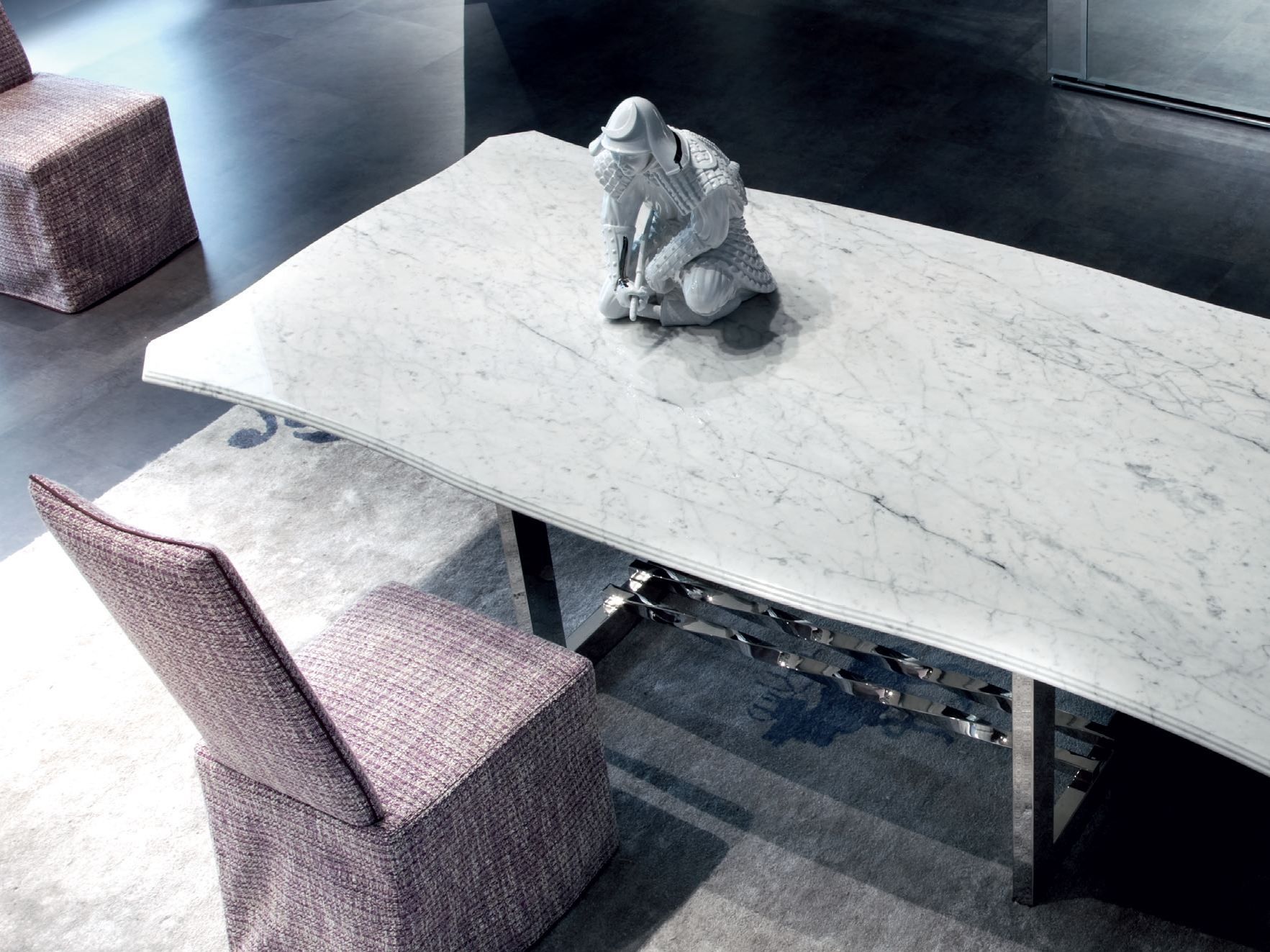 Мраморный прямоугольный стол для гостиной ERBA ITALIA ROCKCOCÒ ARCH-00054068 - Вид №1