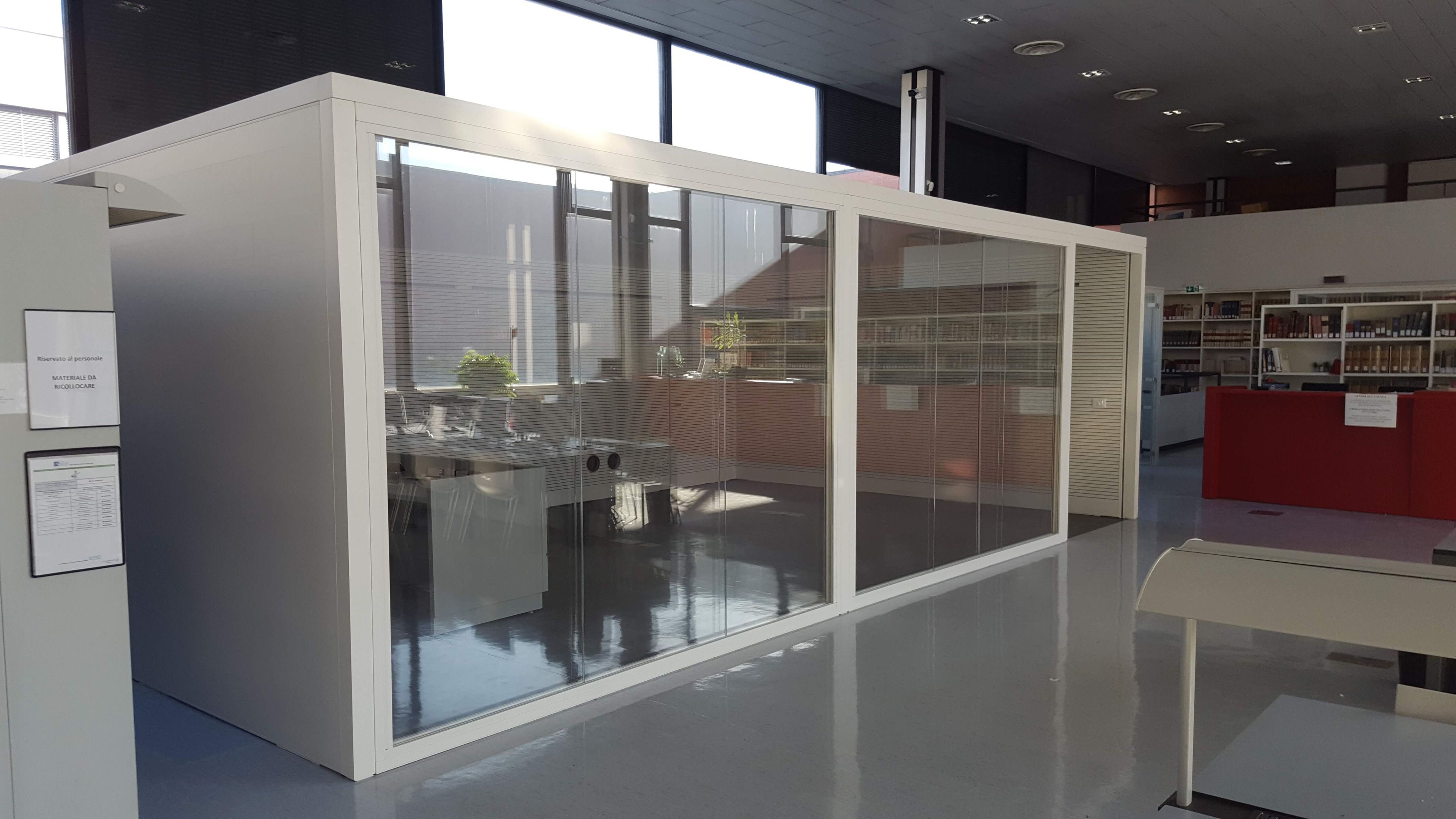 Многосторонняя акустическая офисная кабина со встроенным освещением Stefani Acoustic BOX ARCH-00151810 - Вид №1