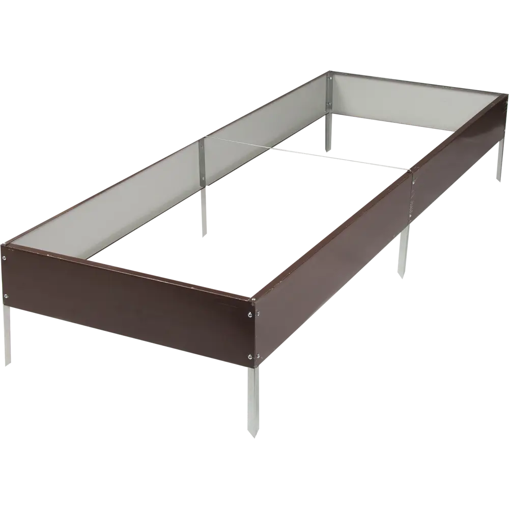 Грядка оцинкованная 2x0.7x0.16 м коричневый ACD STLM-2008221