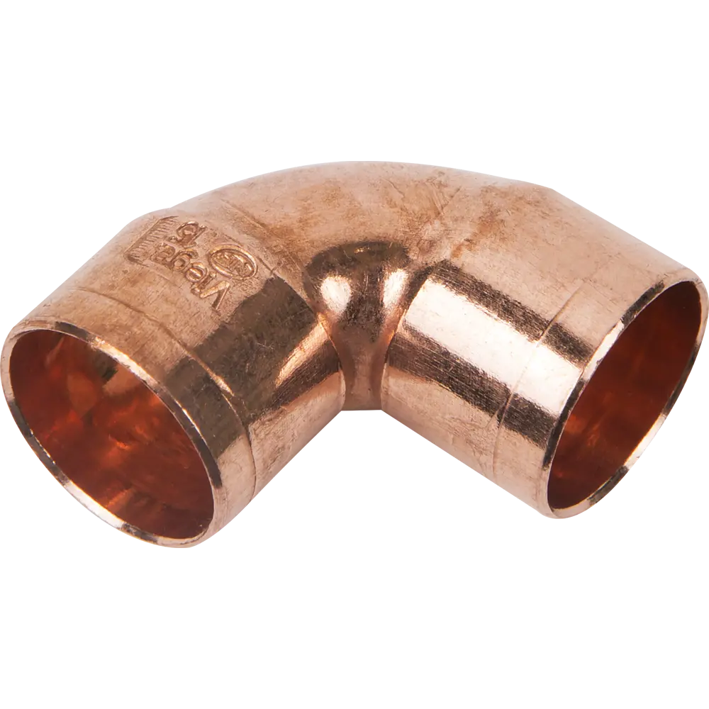 Отвод 90° Viega 15 мм внутреннее-внутреннее соединение медь 100094 STLM-2116064