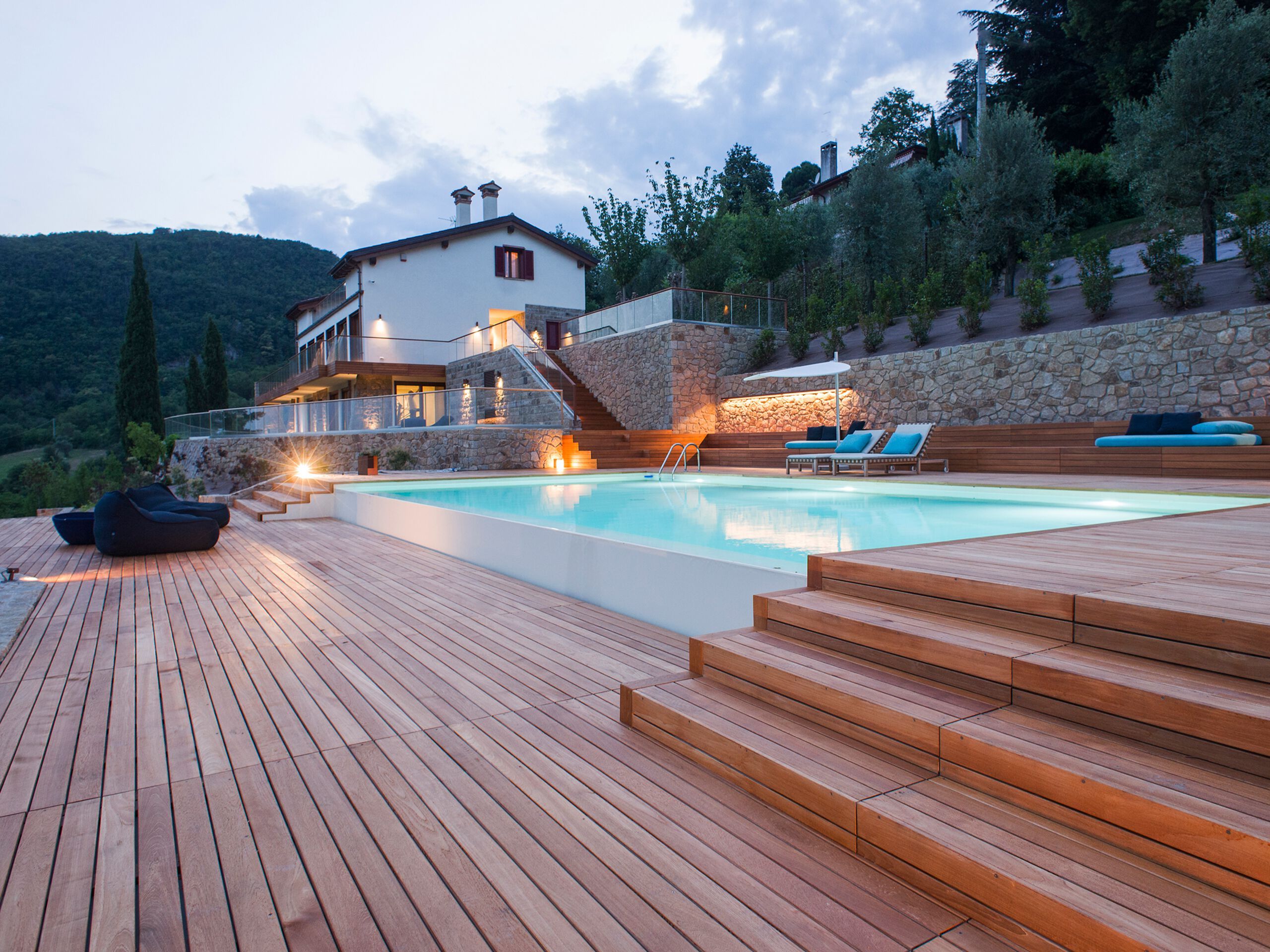 Открытый биосовместимый деревянный пол Fiemme Tremila TEAK ASIA ARCH-00072817 - Вид №4