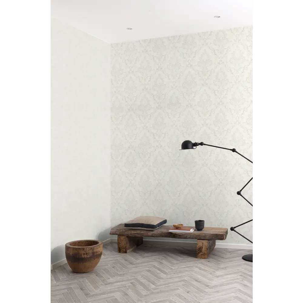 Обои флизелиновые Wallfashion Virtuoso белые 1.06 м GDVR3001 STLM-2134901 - Вид №3