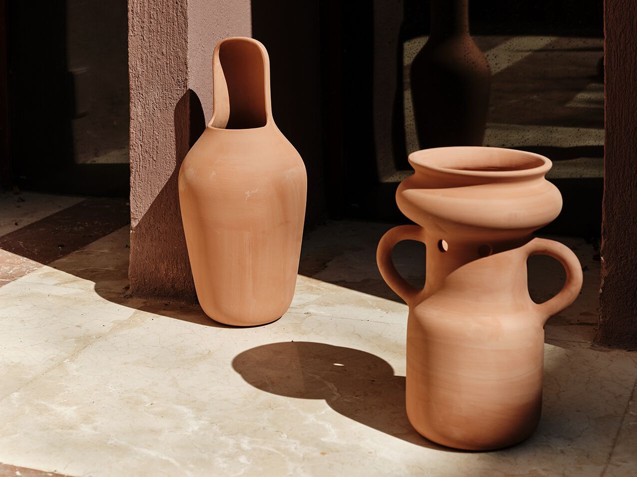 Низкий терракотовый садовый горшок BD Barcelona GARDENIAS N.2 ARCH-00042264 - Вид №12