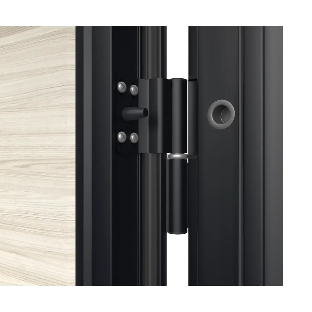 Дверь входная металлическая Оптим 98x205 см левая дуб седой DOORHAN STLM-2159874 - Вид №4