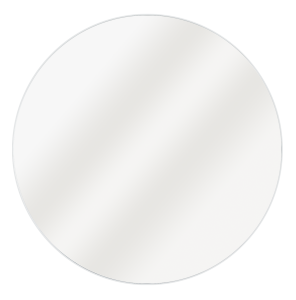 84466760 Зеркало декоративное настенное Focale, 81 см, цвет белый STLM-0050457 INSPIRE