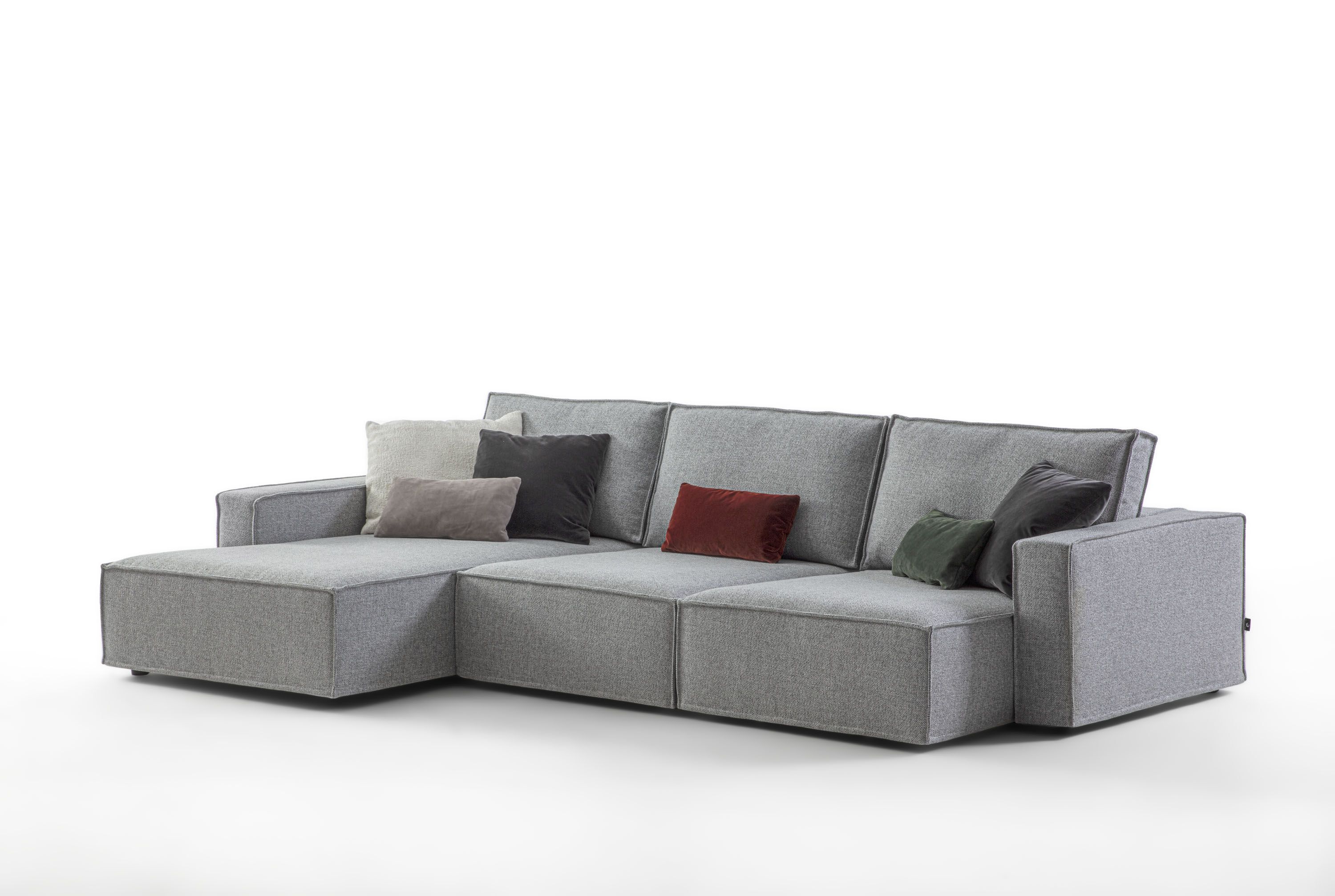 3-местный тканевый диван с шезлонгом GRUPPO FOX день Фокса ARCH-00065538 - Вид №1