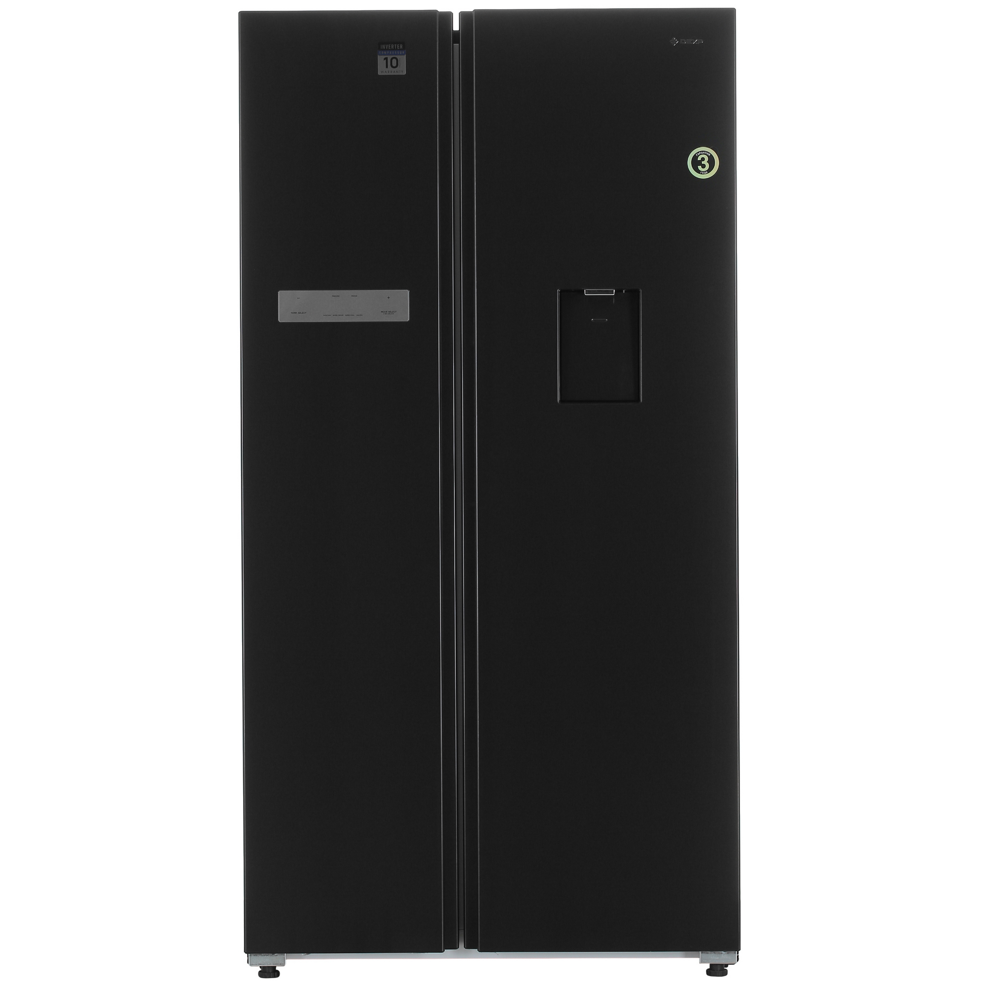 9056600 Холодильник Side by Side   DEXP SBS4-61AMA серый STDN-0037095 - Вид №2