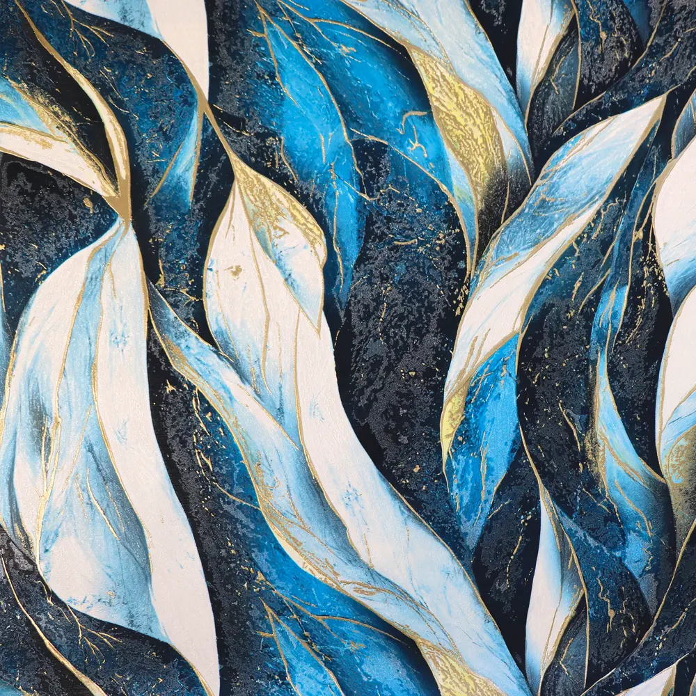 Обои флизелиновые Elysium Каменный цветок синие 1.06 м Е106907 STLM-2128566 - Вид №1