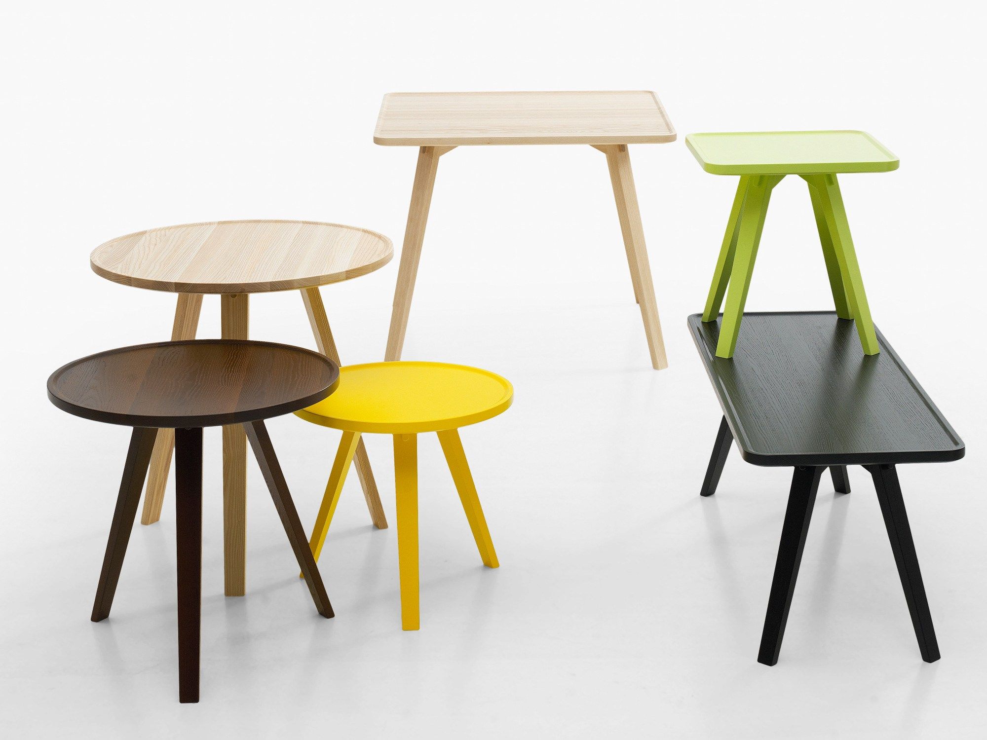 Круглый журнальный столик из массива дерева Karl Andersson MILL ARCH-00135633 - Вид №4