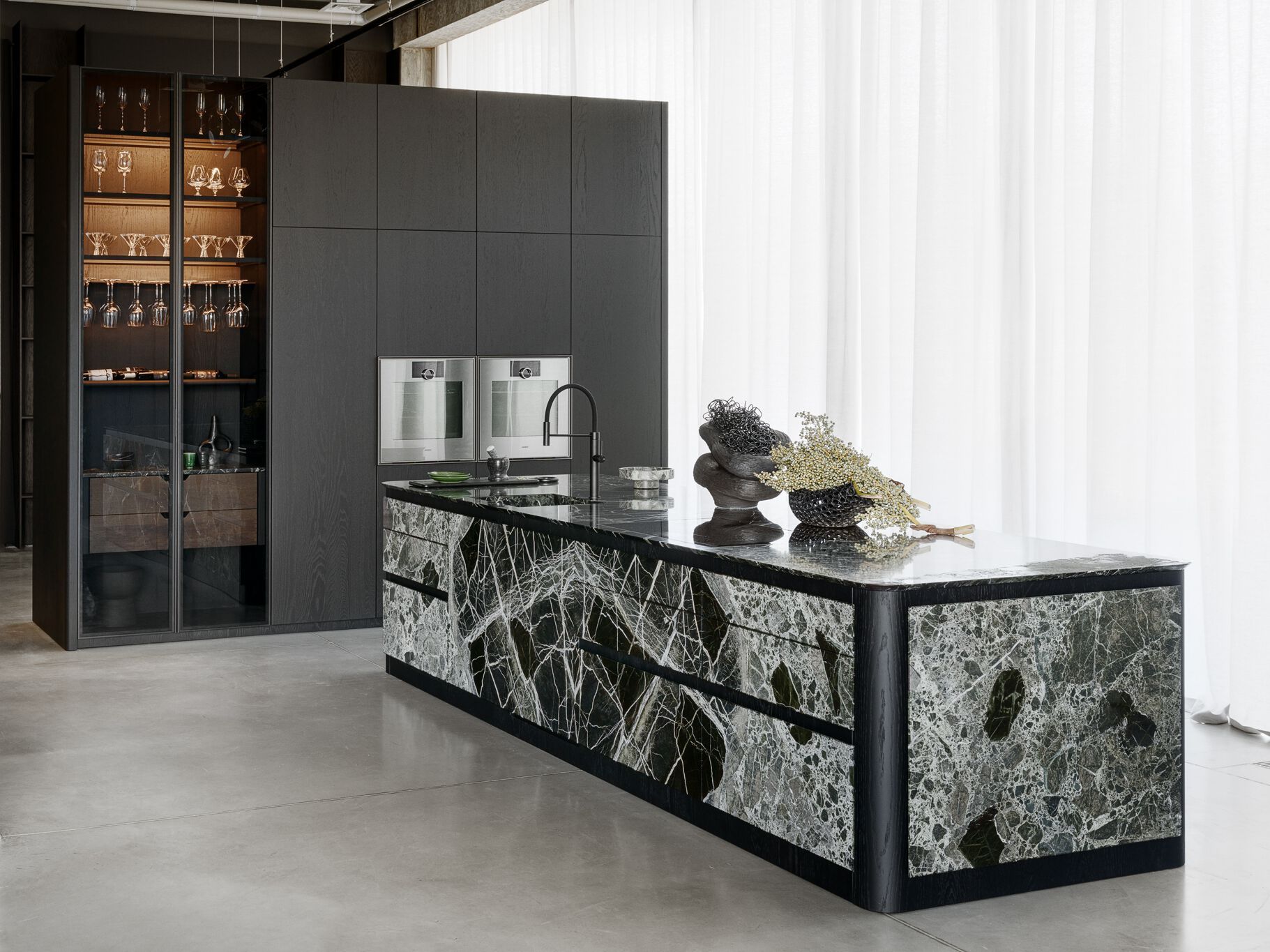 Кухня с островом Zajc FOREST ARCH-00141534