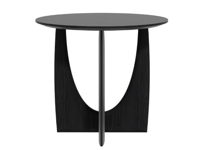 Круглый журнальный столик из дуба Ethnicraft Geometric ARCH-00033943 - Вид №2