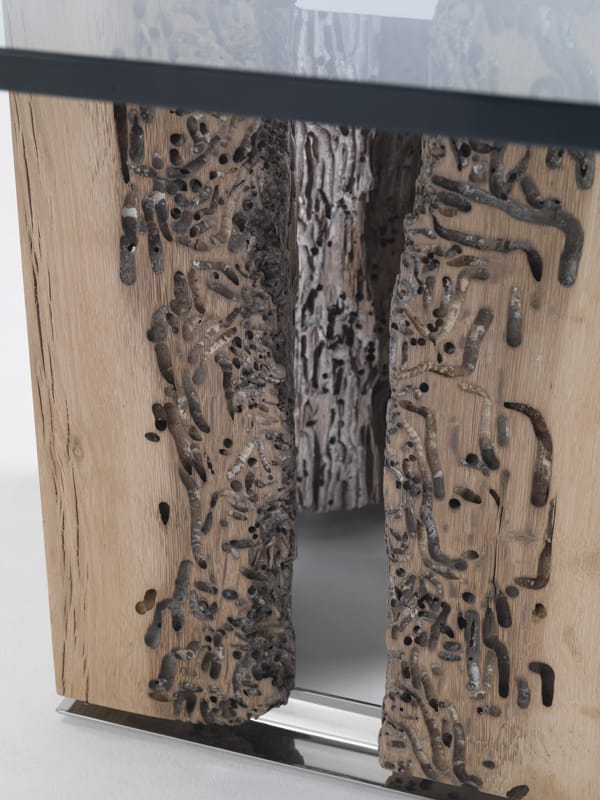 Стеклянный квадратный стол Riva 1920 Briccole ARCH-00149212 - Вид №2